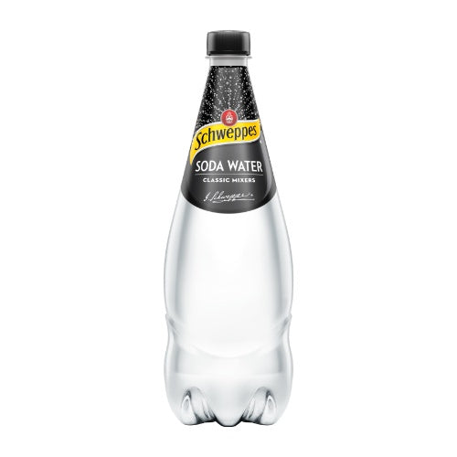 Schweppes Soda Water 1.1L