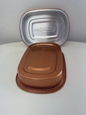 SW Foil Tray Rose Gold/Silver 2040ml single