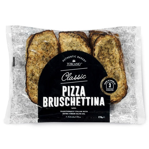 Toscano Pizza Brushettina 270g 9pack