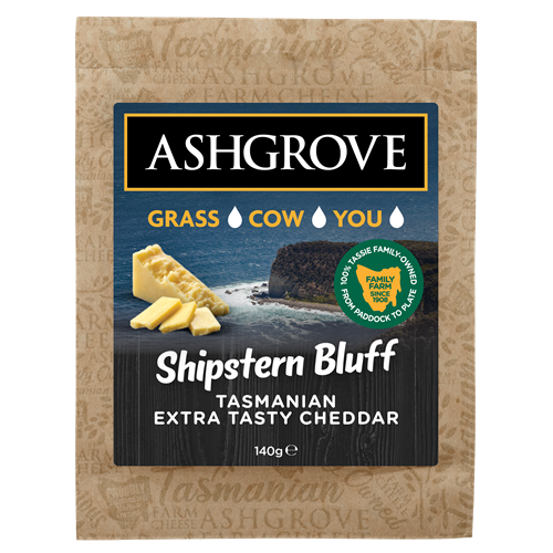 Ashgrove Shipstern Bluff Extra Tasty Cheddar 140g