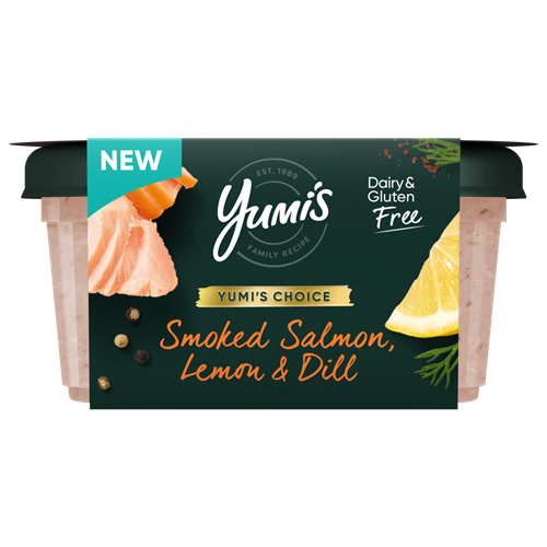 Yumi's Smoked Salmon Lemon & Dill Dip 140g