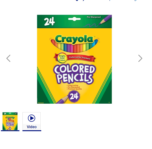 Crayola Colored Pencils 24pk