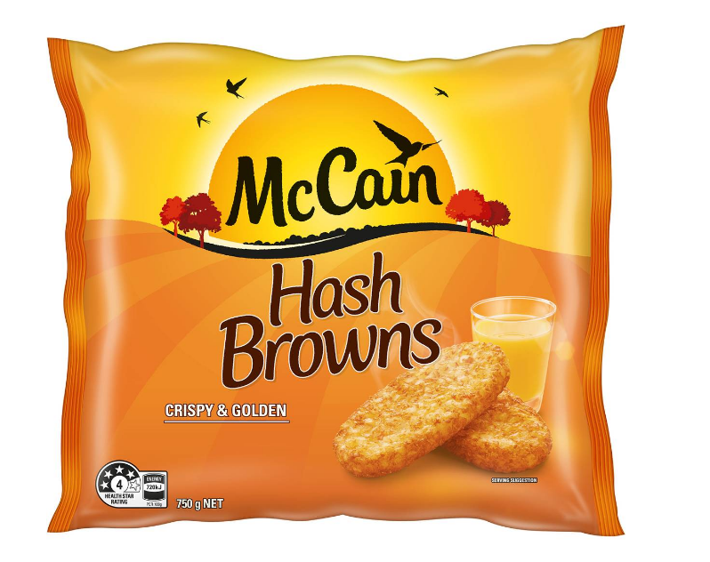 McCain Hash Browns 750g