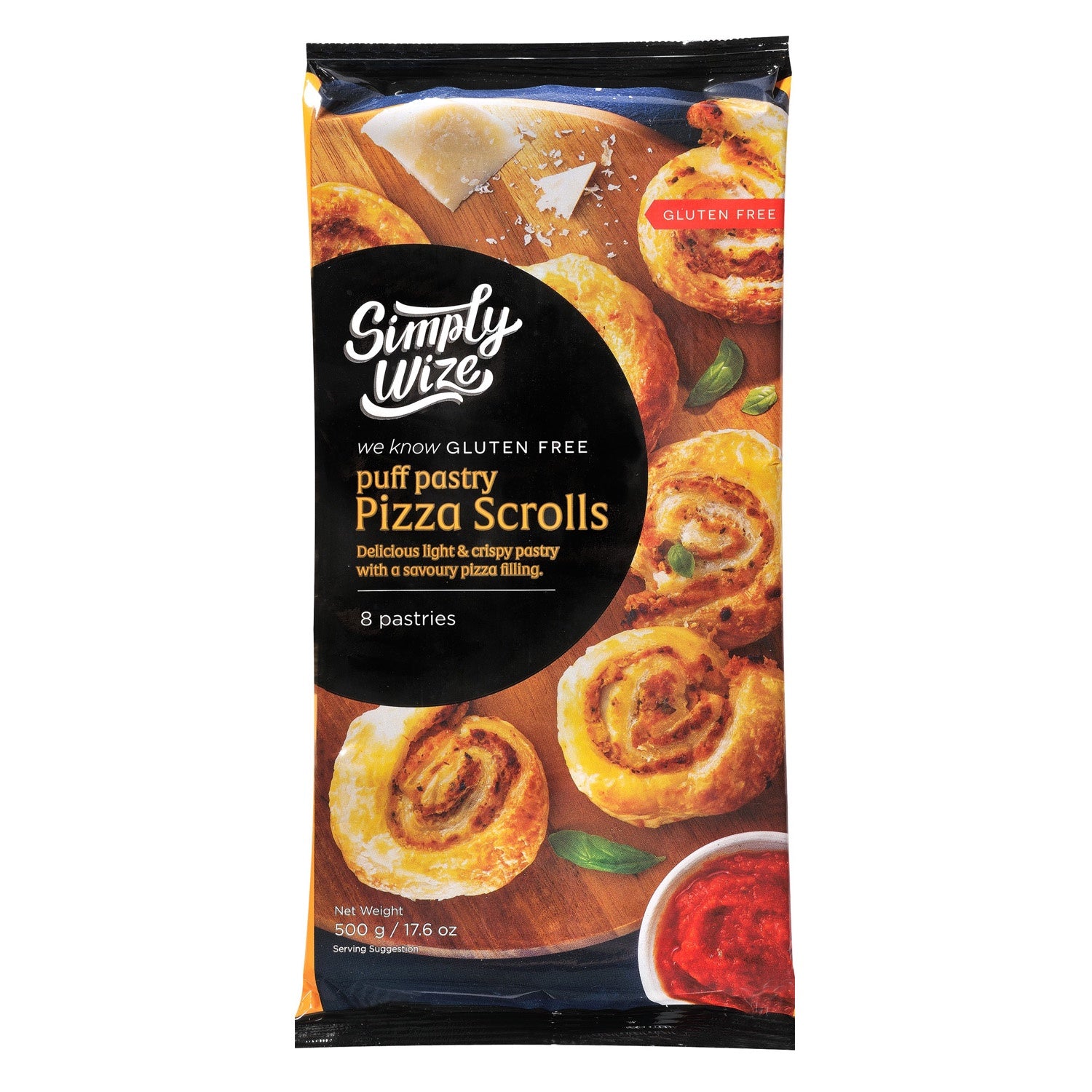 Simply Wize Pizza Scrolls 500g