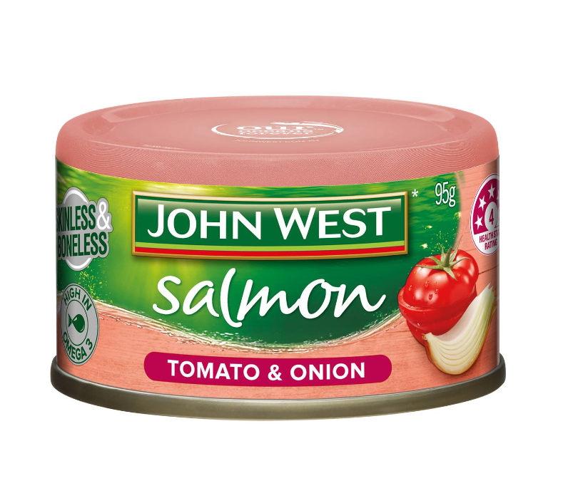 John West Salmon Tomato and Onion 95g