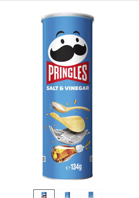 Pringles Salt & Vinegar 134g