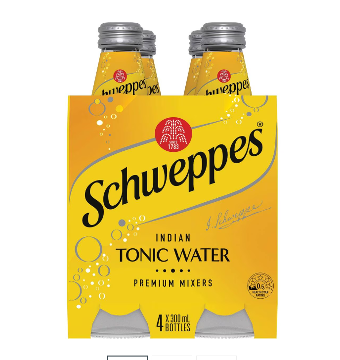 Schweppes Indian Tonic Water 4x300mL