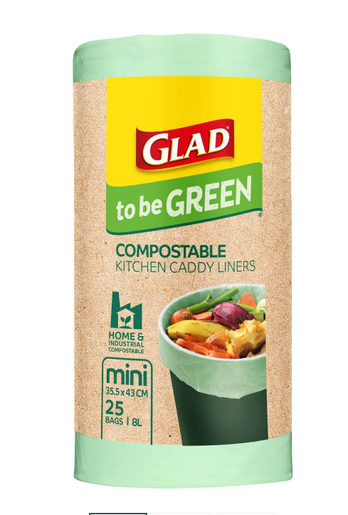 Glad Bin Liner Mini 8L 25pack