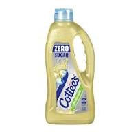 Cottee's Lemon Crush Flavour Zero Sugar Cordial 1L