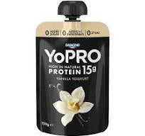 Danone Yopro Vanilla Pouch 150gm