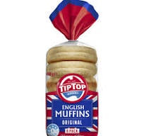 Tip Top English Muffins 6 pk