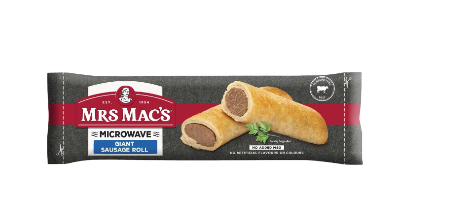 Mrs Mac's Giant Sausage Roll Microwave 175g