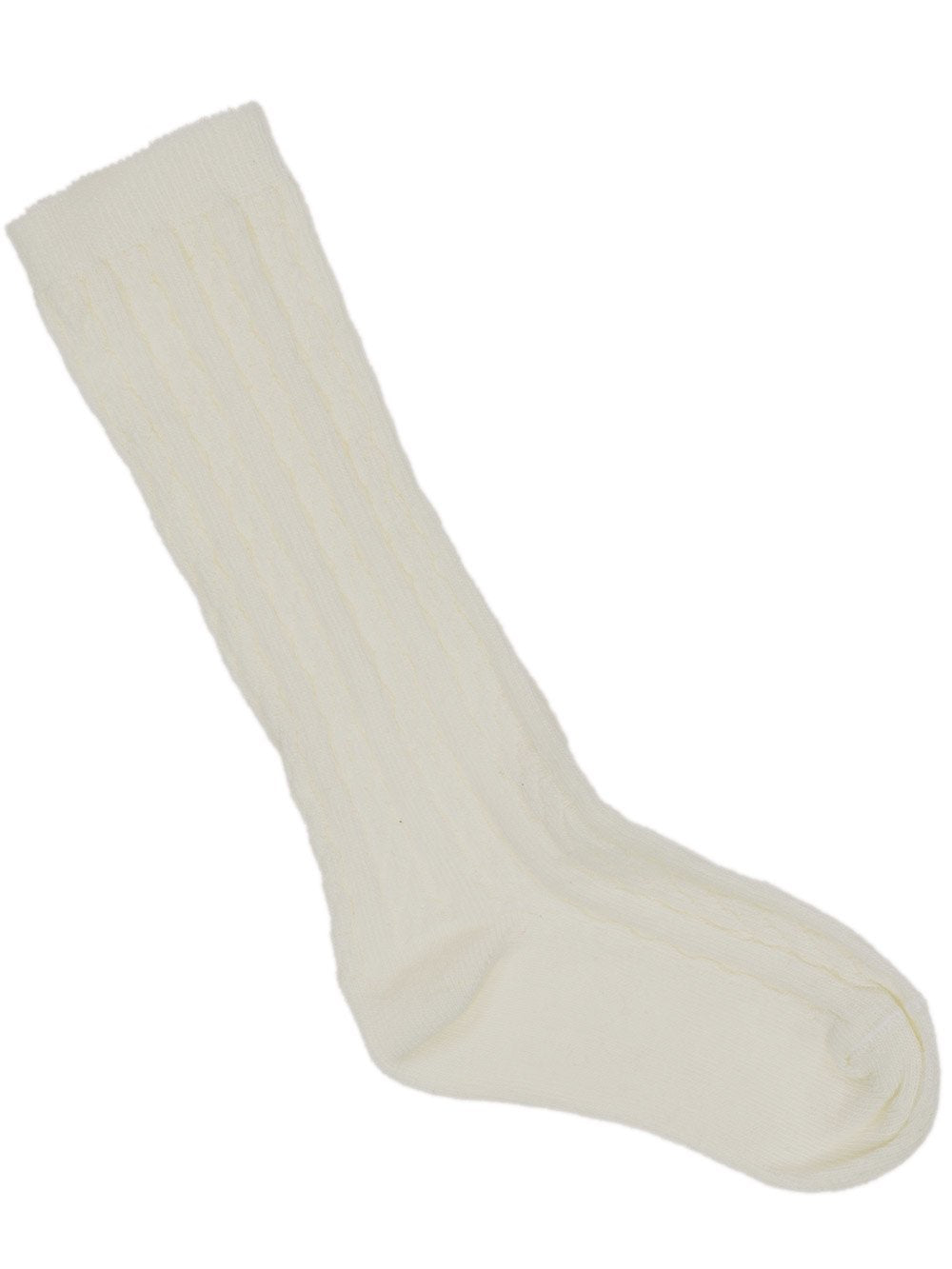 Carlomagno 2317 Knee High Sock Cream Size 4