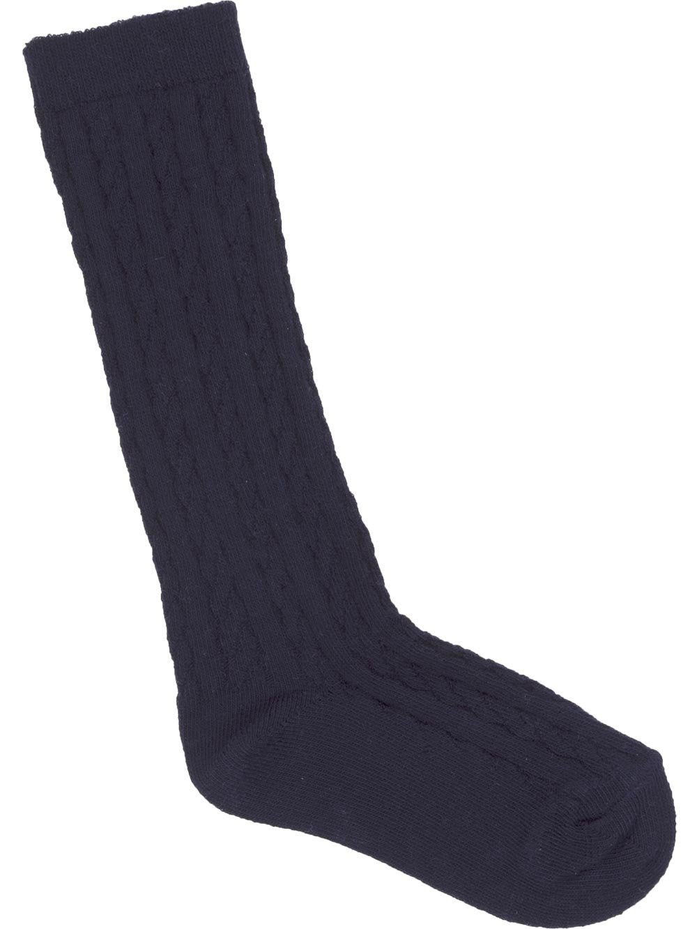 Carlomagno 2141 Knee High Sock Navy Size 00