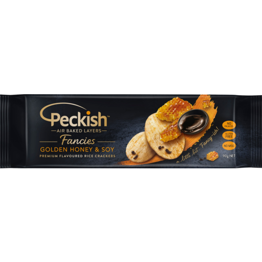 Peckish Fancies Golden Honey and Soy 90g