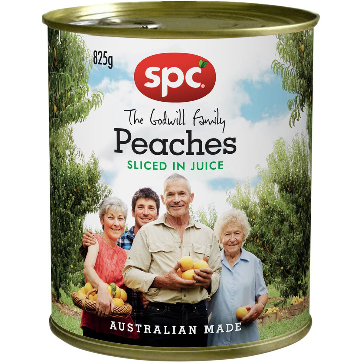 SPC Sliced Peaches in Juice 825g