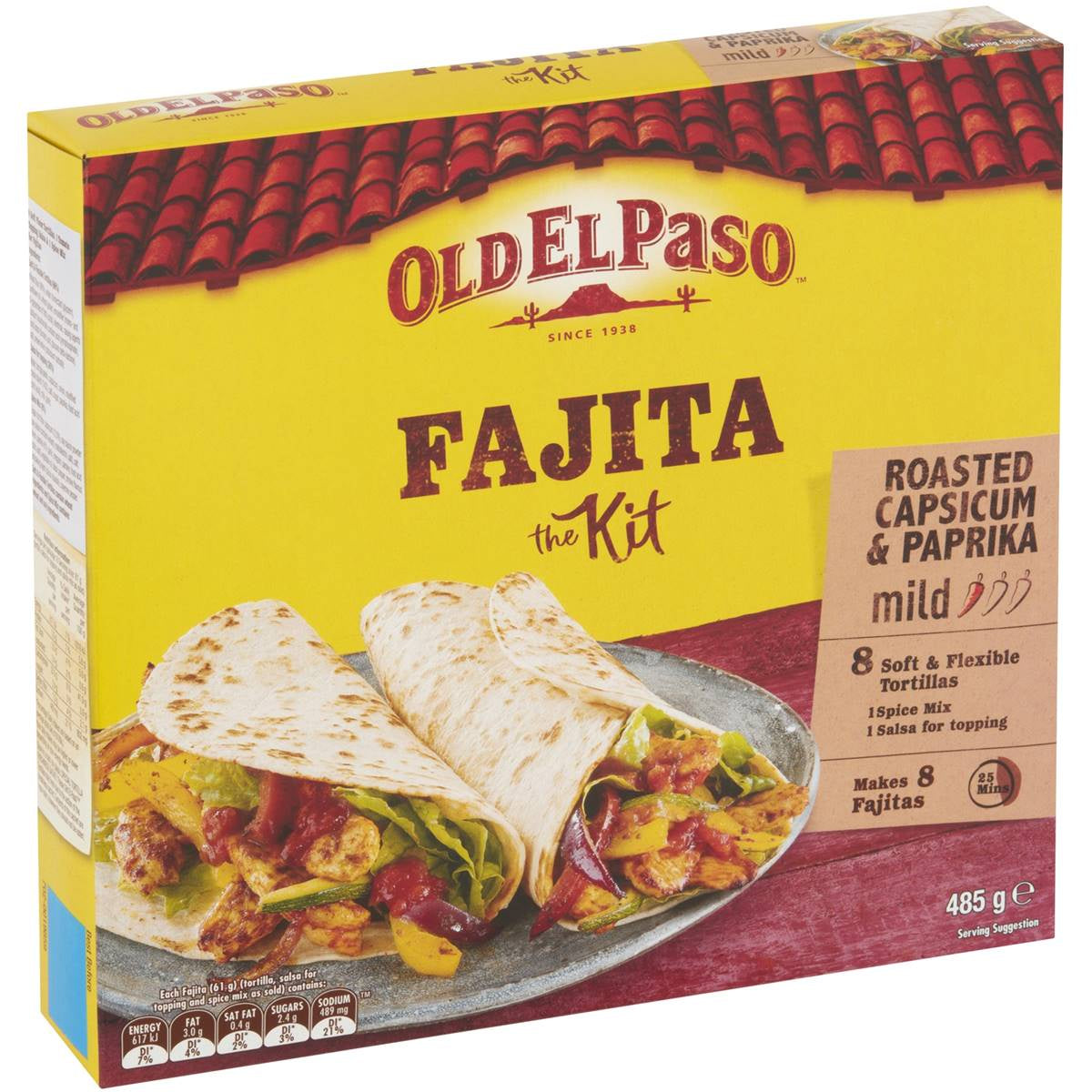 Old El Paso Fajita the Kit 485g