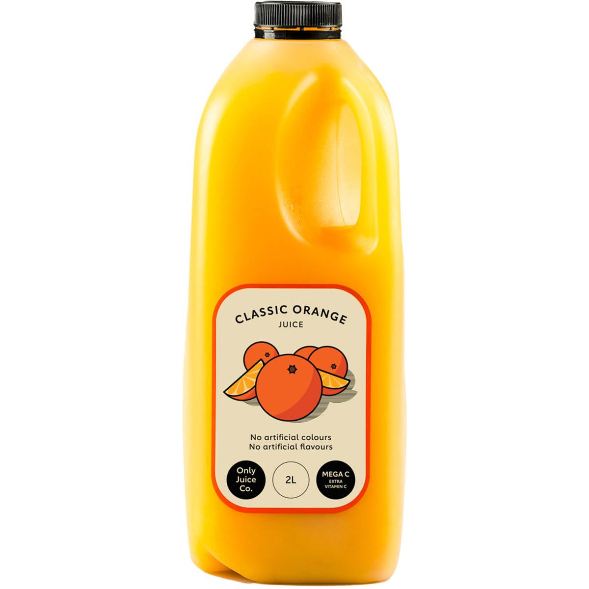 Only Juice Co Orange Juice 2L