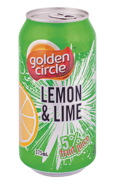 Golden Circle Lemon and Lime 375mL