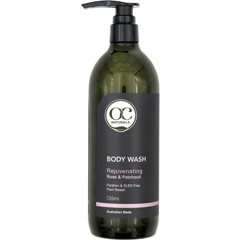 Organic Care Naturals Body Wash Rose & Patchouli 725ml