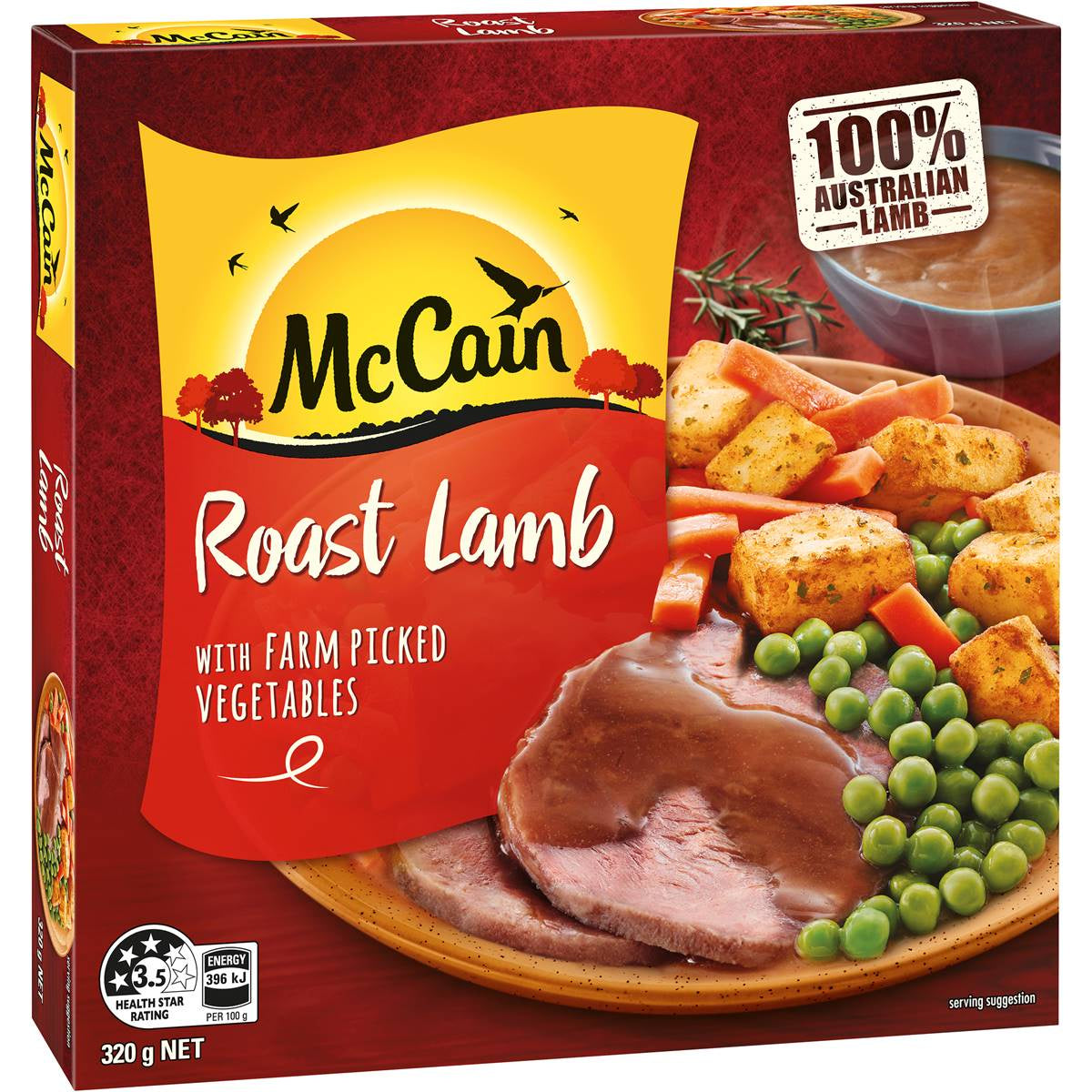 McCain Roast Lamb with Farm Picked Vegetables 320g