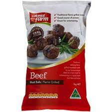 Colonial Farm Meat Ball Flame Grilled 1kg