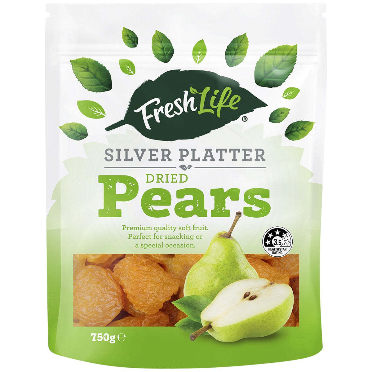 Fresh Life Dried Pears 750g