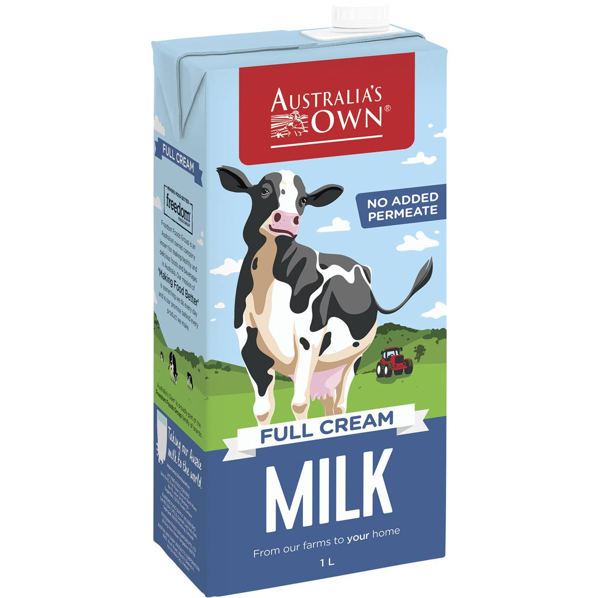 Australia's Own Long Life Milk Full Cream 1Lt