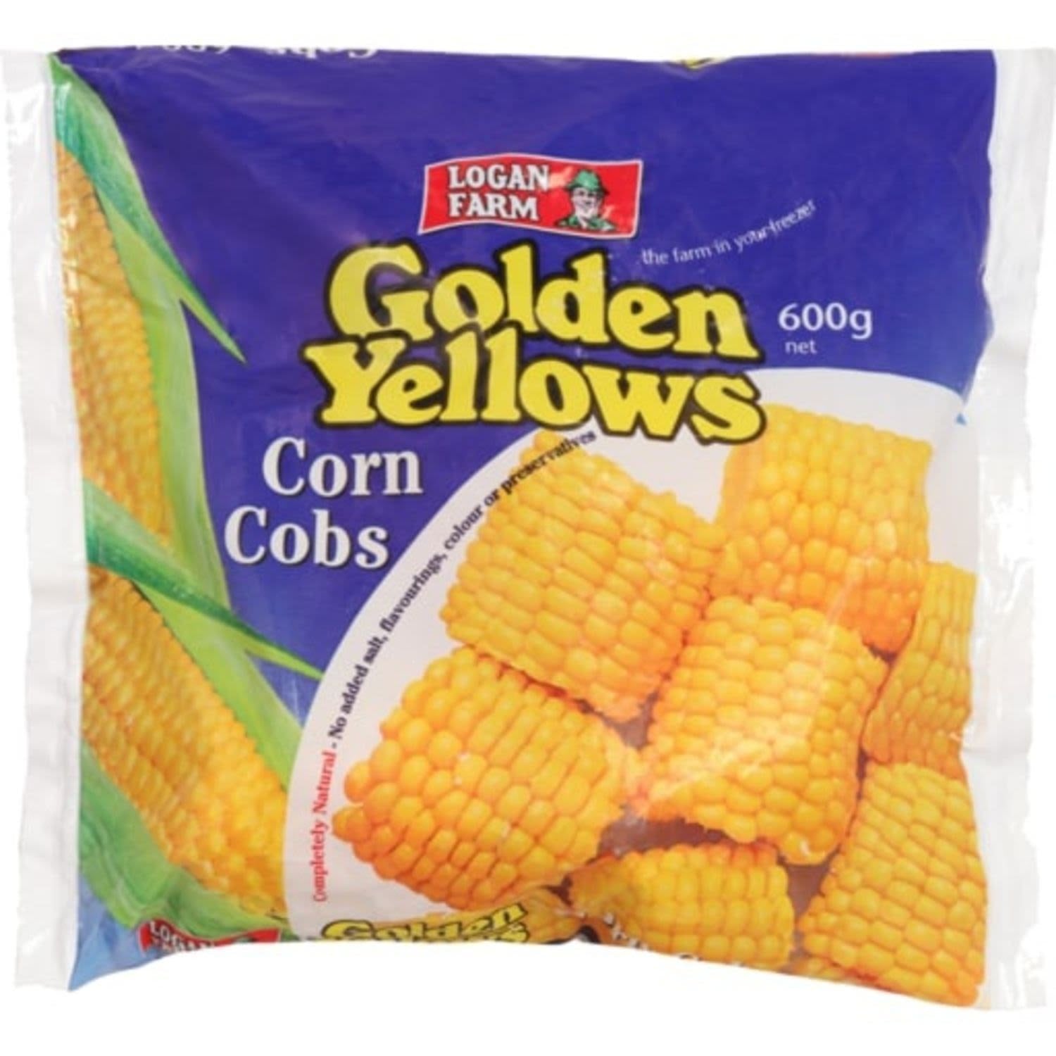 Logan Farm Supersweet Corn Cobs 600g