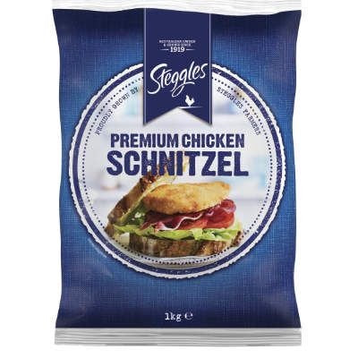 Steggles Premium Chicken Breast Schnitzel 1 kg