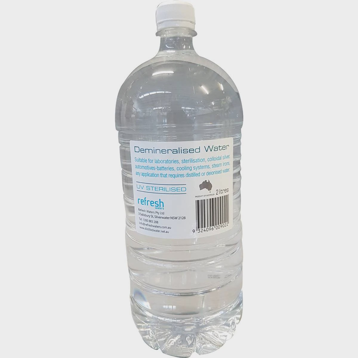 Refresh Demineralised Water 2L