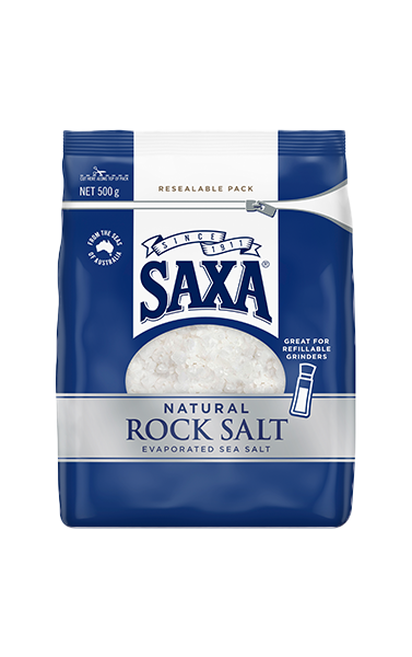 Saxa Natural Rock Salt 500g