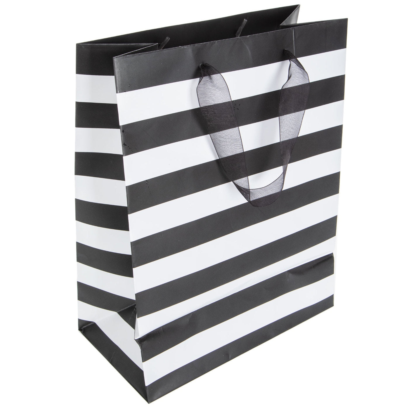 Black/White Gift Bag - Medium