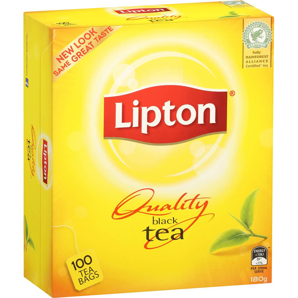 Lipton Black Tea Teabags 100 pack