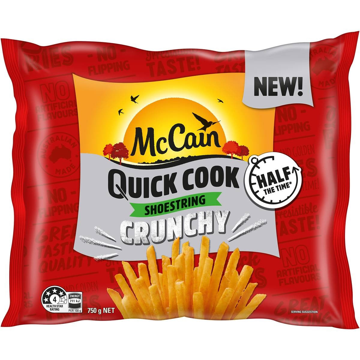 McCain Quick Cook Shoestring Fries 750g