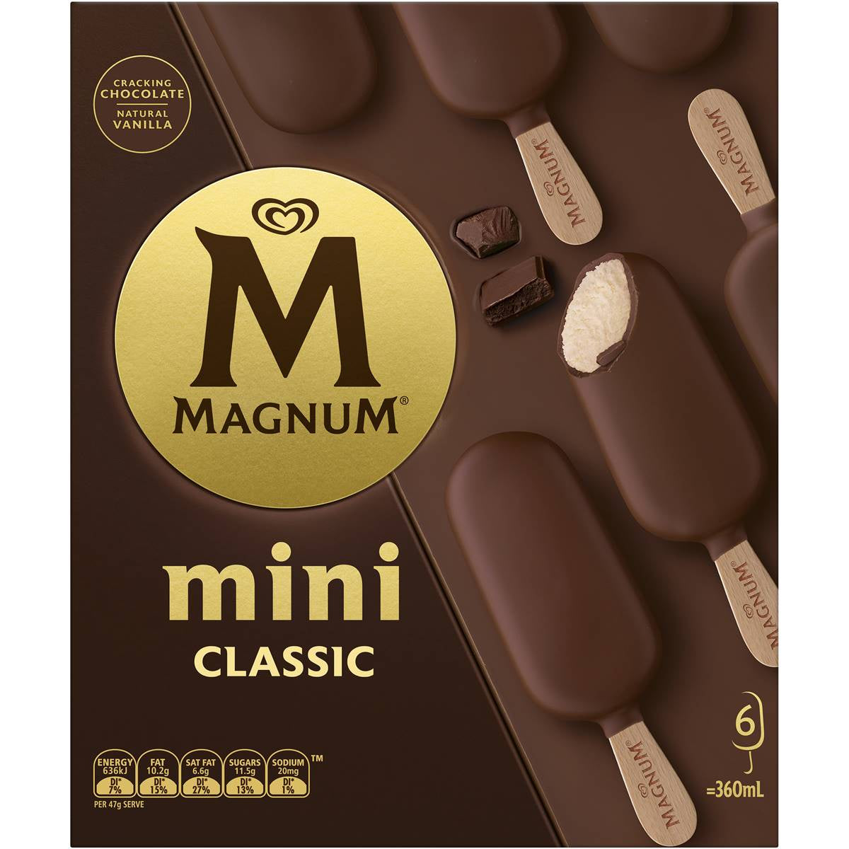 Magnum Mini Classic 360mL 6 pack