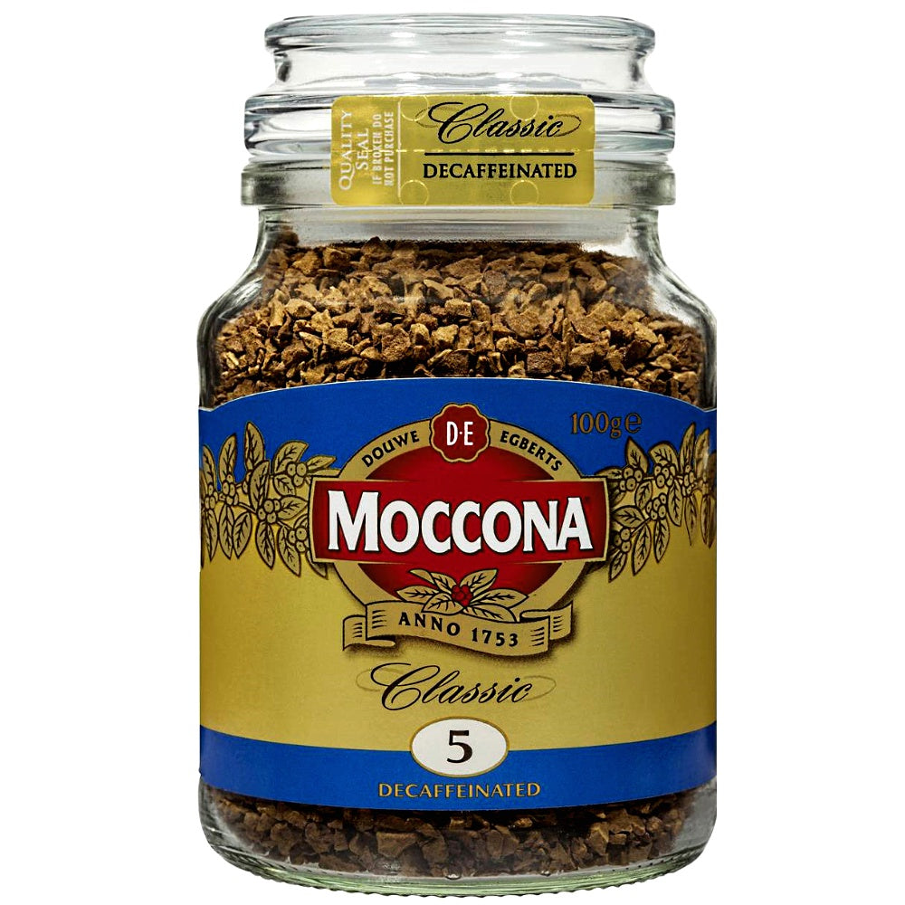 Moccona Classic Decaffeinated Instant Coffee 100g