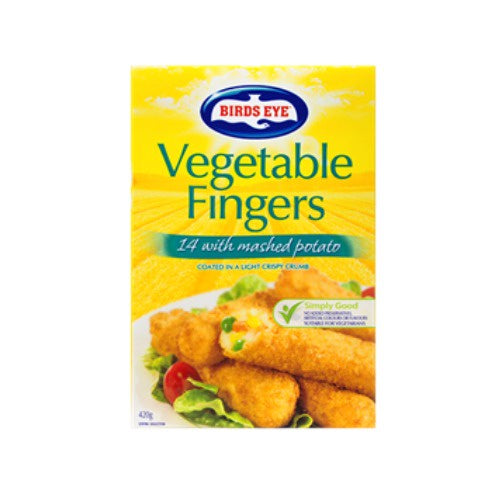 Birds Eye Vegetable Fingers 420g