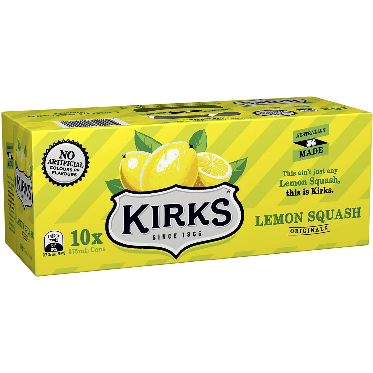 Kirks Lemon Squash 10 x 375ml