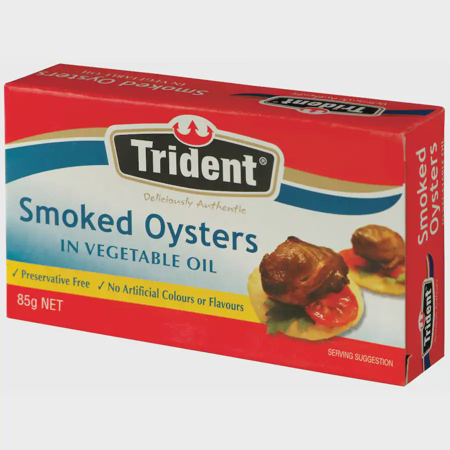 Trident Smoked Oysters 85g