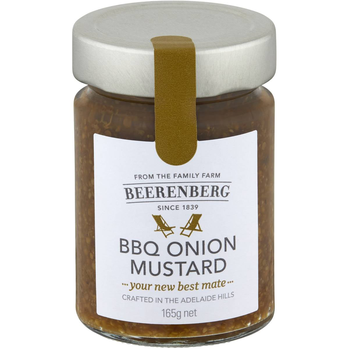 Beerenberg BBQ Onion Mustard 165g