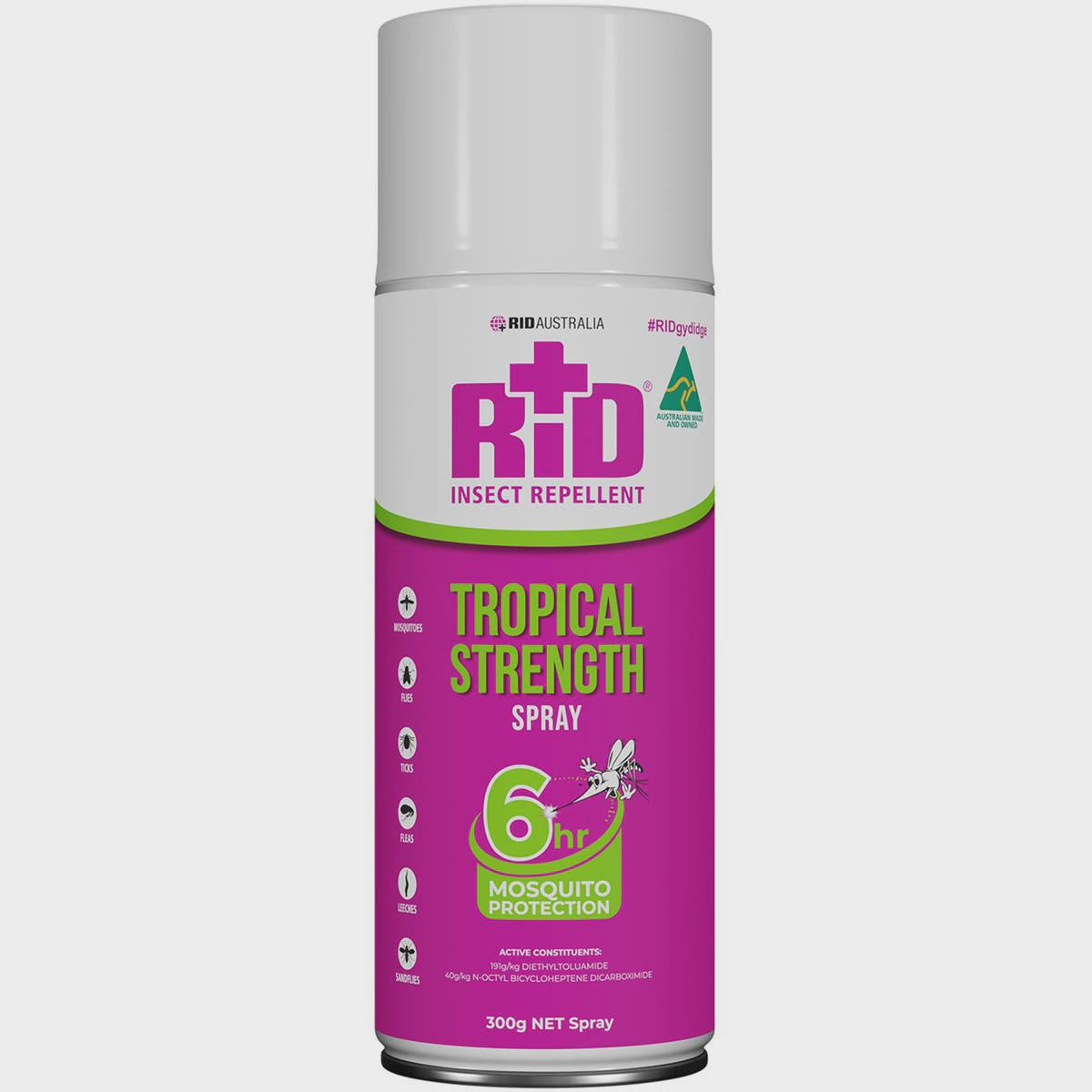 RID Insect Repellent Tropical Strength 300g