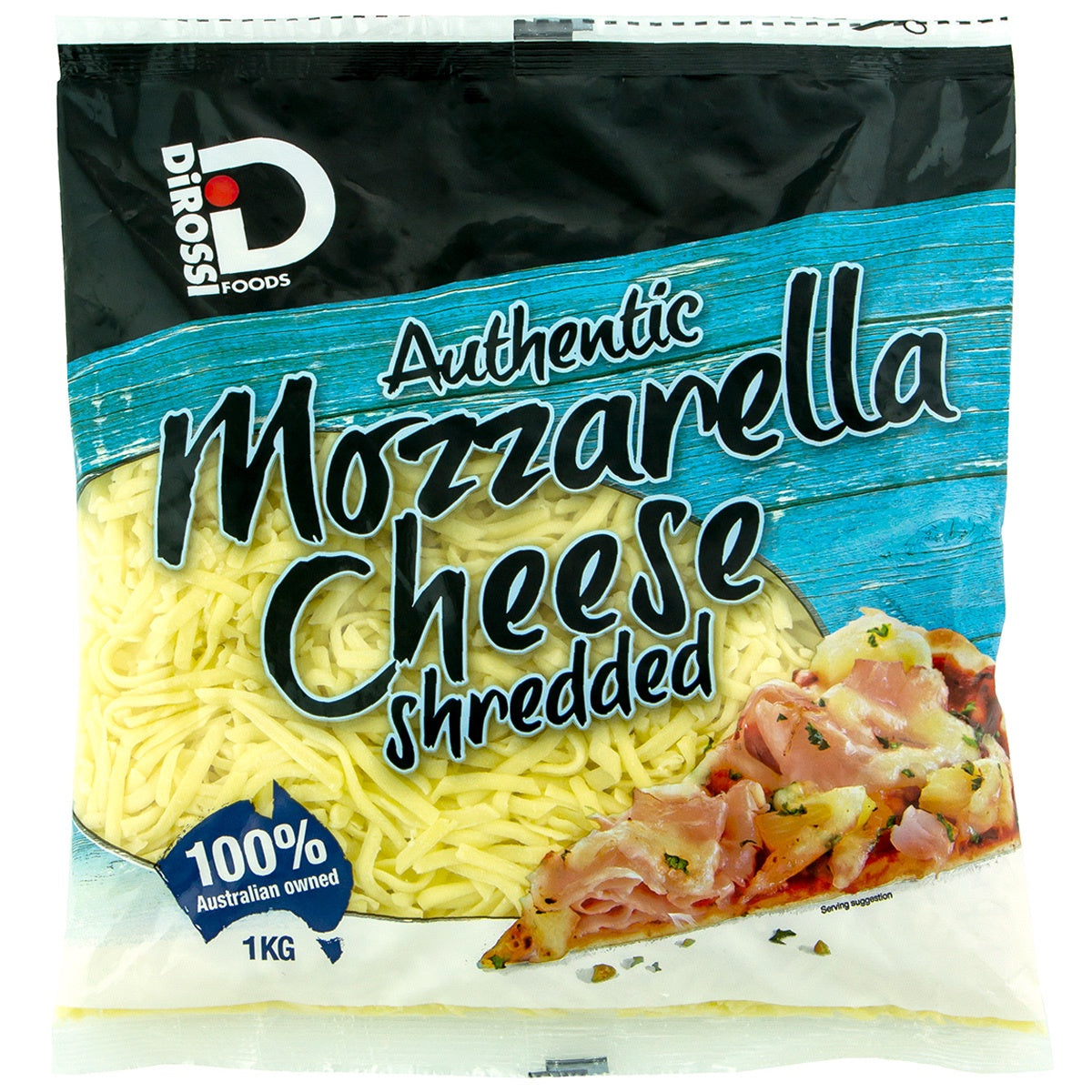 Dirossi Mozzarella Shredded Cheese 1kg