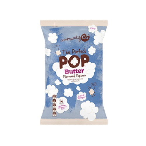 Community Co Butter Flavoured Popcorn 100g