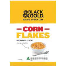 Black and Gold Corn Flakes 415g