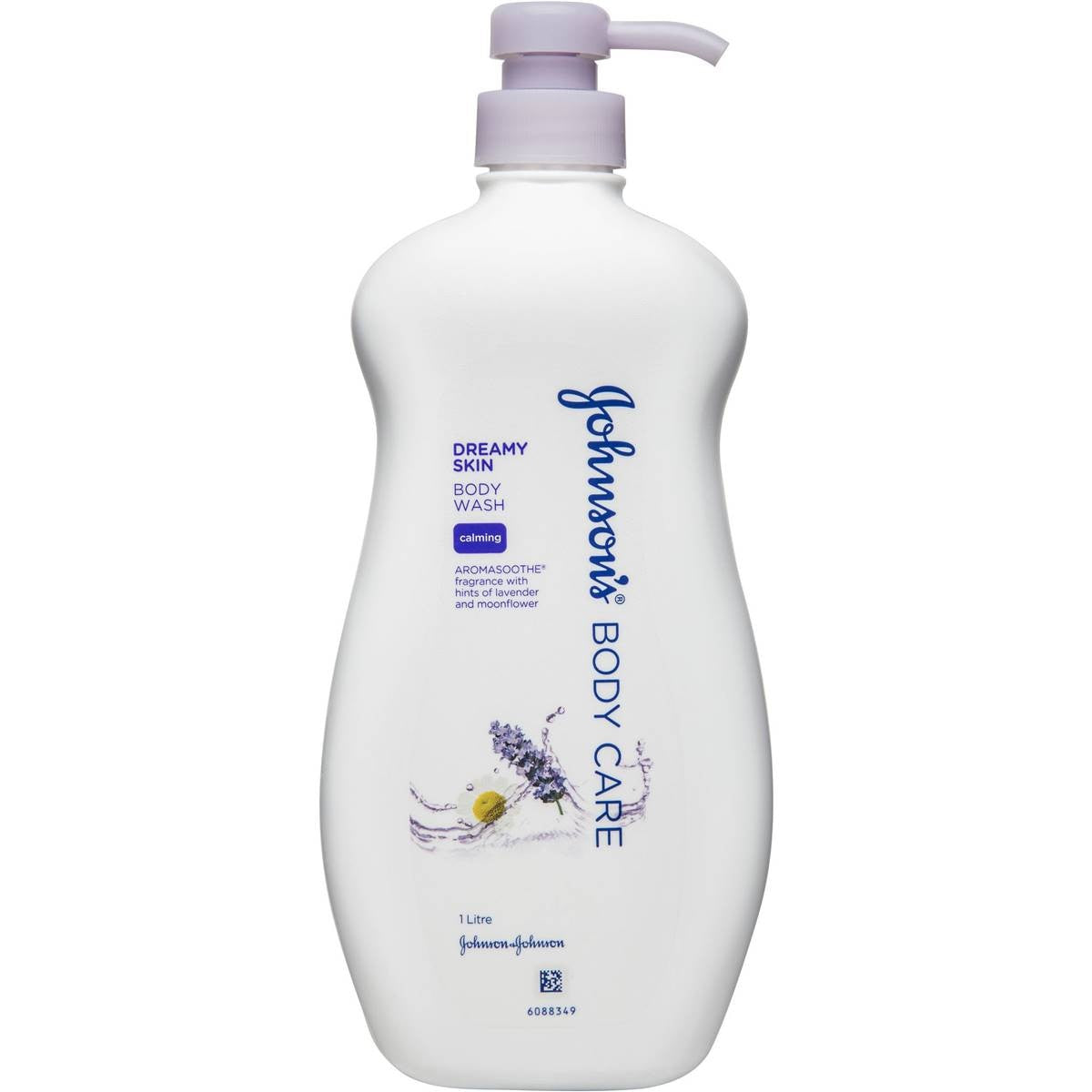 Johnson's Dreamy Skin Lavender & Moonflower Scented Body Wash 1L