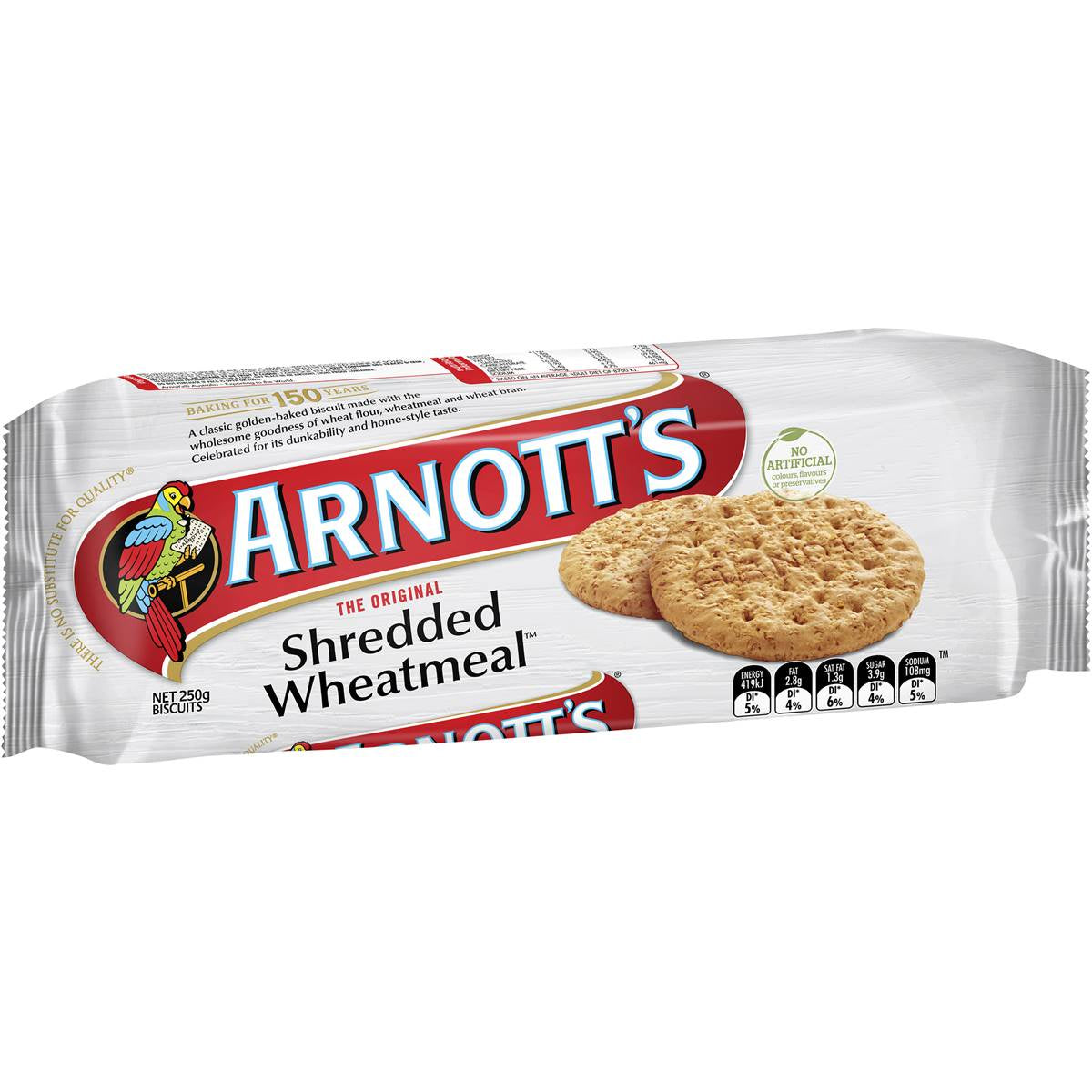 Arnott's Shredded Wheatmeal Biscuits 250g