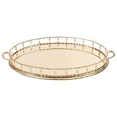 Fifi Antique Oval Tray Small