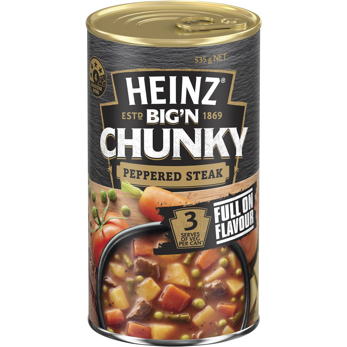 Heinz Big'N Chunky Peppered Steak 535g