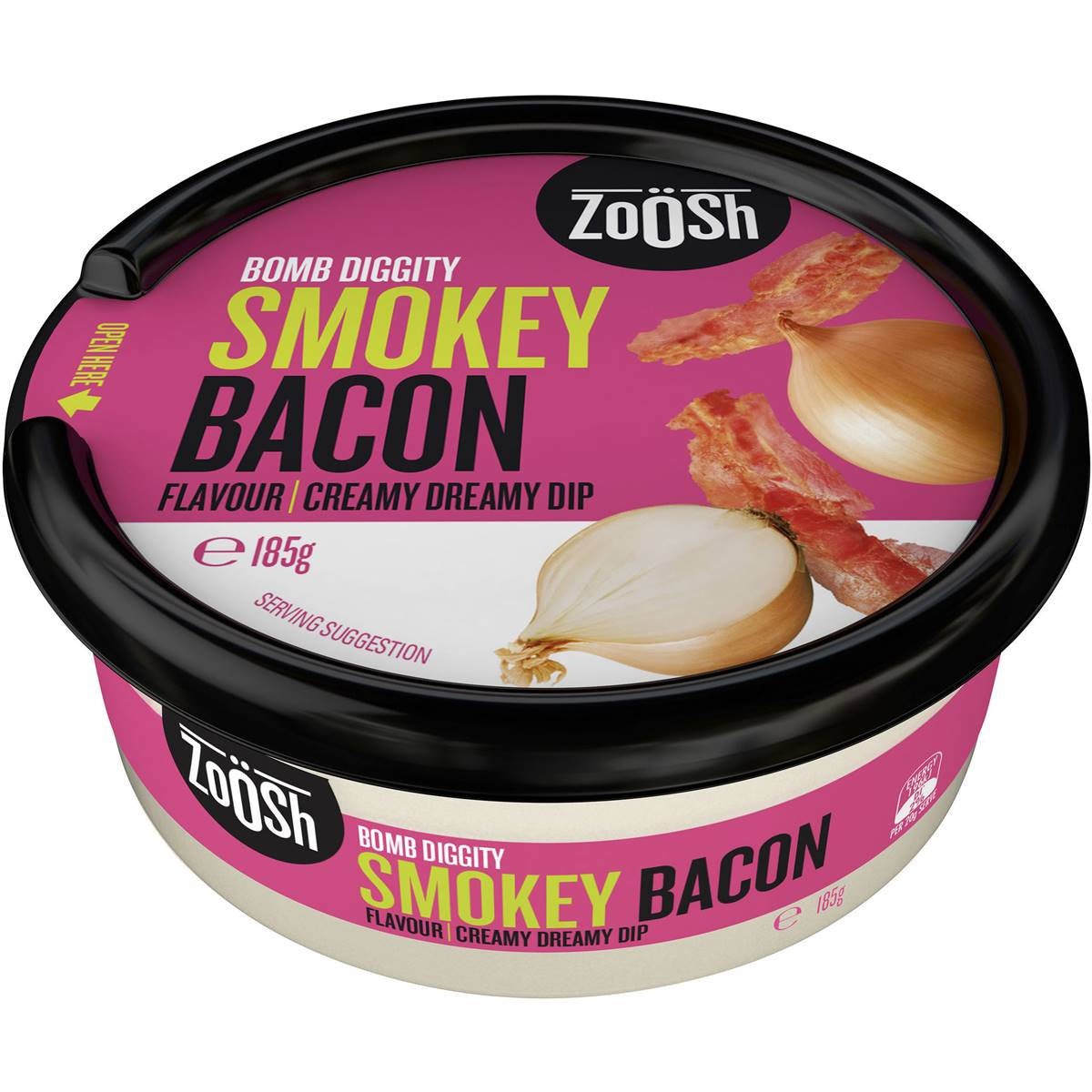 Zoosh Bomb Diggity Smokey Bacon 185g